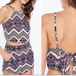 Express Aztec Print Top